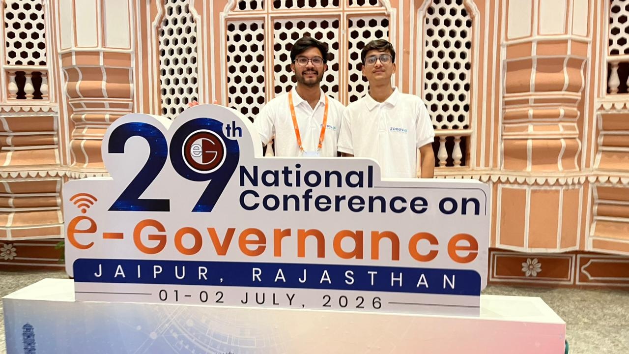 Zonov.ai at the 29th National Conference on e-Governance, Jaipur